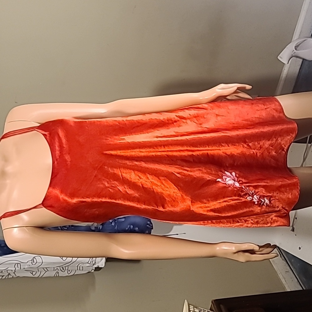 Classics Silk Braided Strap Floral Gown